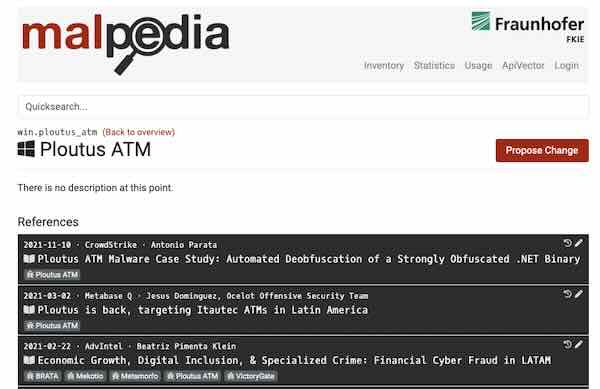 Ploutus Malware adalah