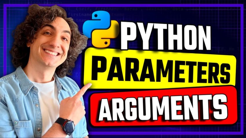 python parameters and arguments