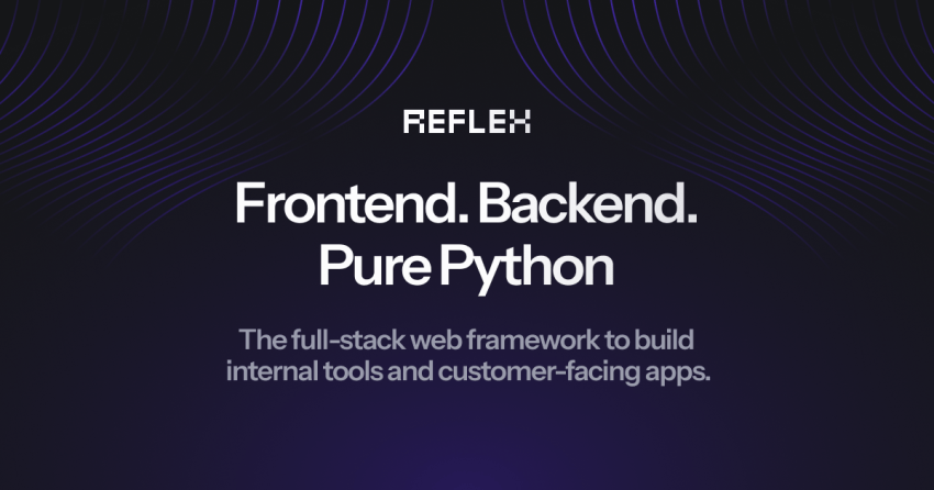 reflex full-stack framework